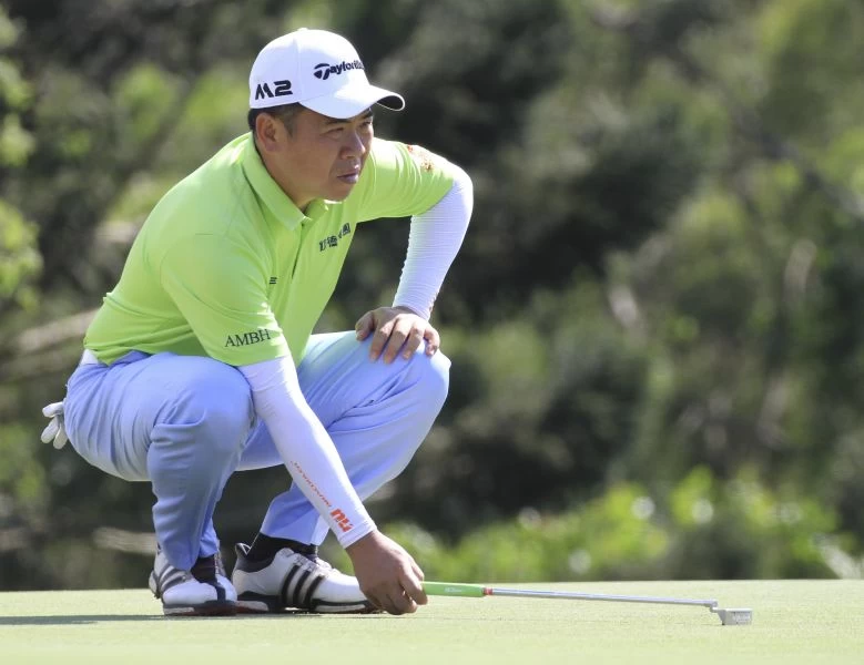 詹益信兩回合143桿(-1),暫並列第18,是排名最佳的台灣選手。
