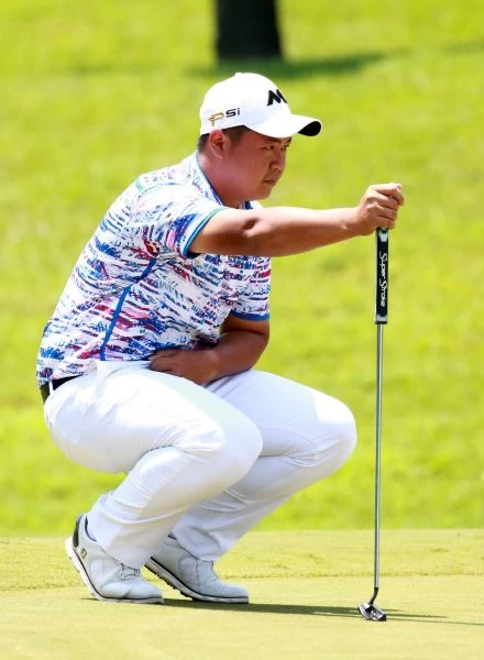 台灣暫時最佳排名選手，許豪升(-3)並列第20。大會提供