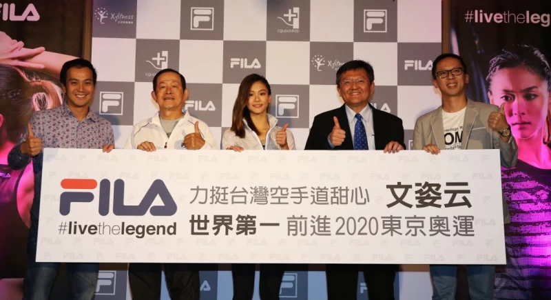 贊助商與文姿云延長合約至2020年。李天助攝