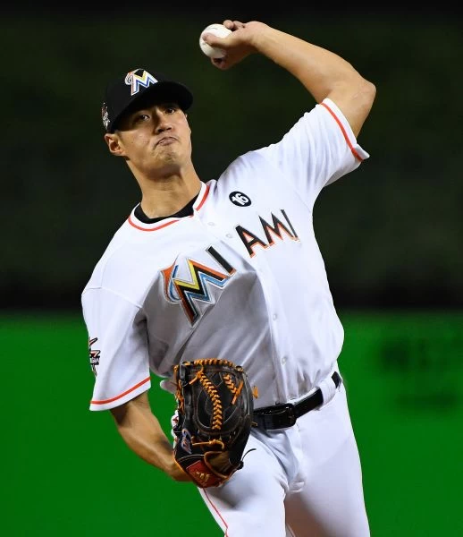 陳偉殷今天先發面對光芒,飆出本季新高的7次三振,最終無關勝敗。圖/法新社