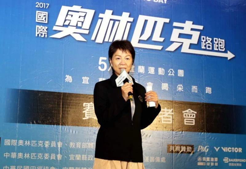中華奧會秘書長沈依婷。林嘉欣／攝影。