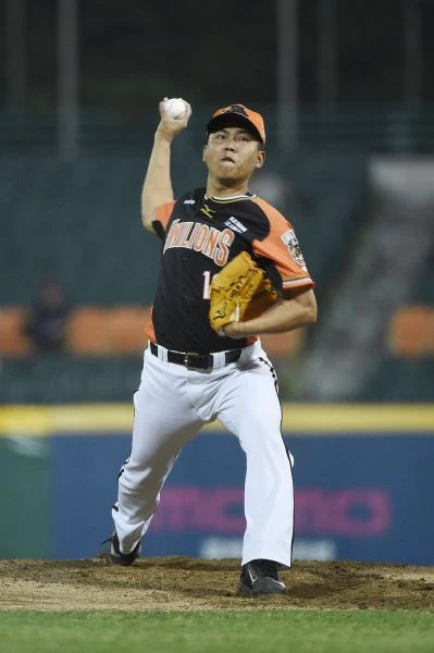 廖文揚4月才重返一軍。李天助攝