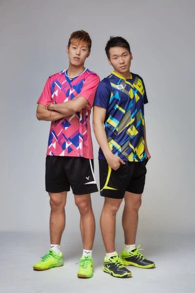 李洋與李哲輝男雙組合。世大運大會提供