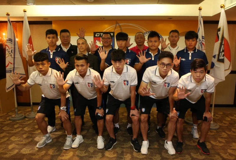 U20五人制足球代表隊成軍。李天助攝
