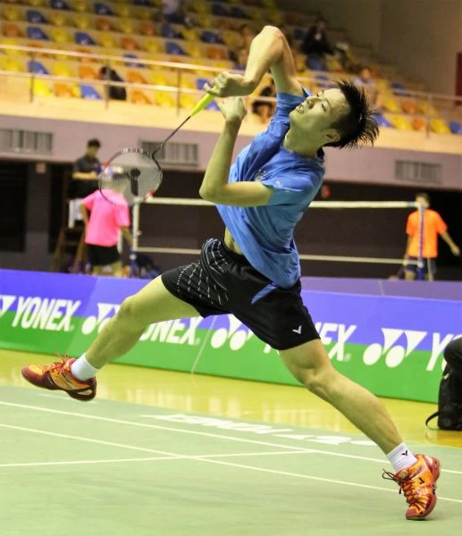 北市男單王子維艱苦獲勝，順利晉級全運會內賽／黃秀仁攝