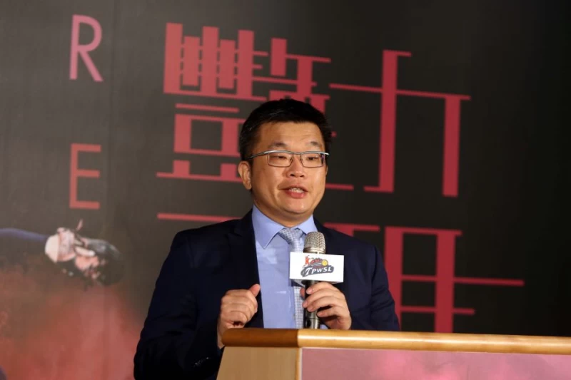 立法院副院長蔡其昌積極催生台中國際壘球專區。林嘉欣／攝影。