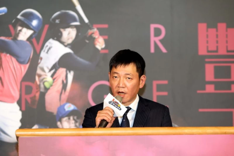 壘協理事長陳任邦致詞。林嘉欣／攝影。
