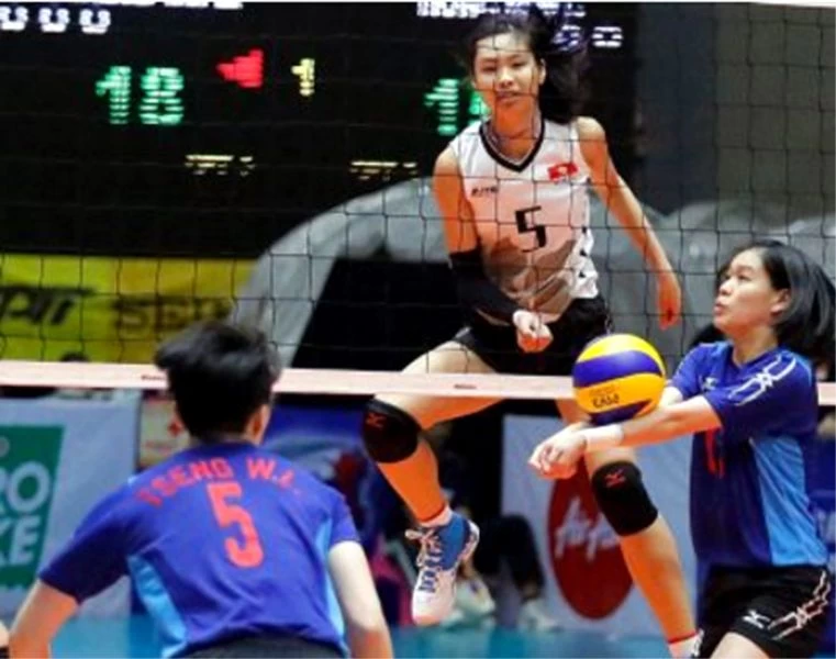 中華隊直落三勝香港。圖／AVC官網。