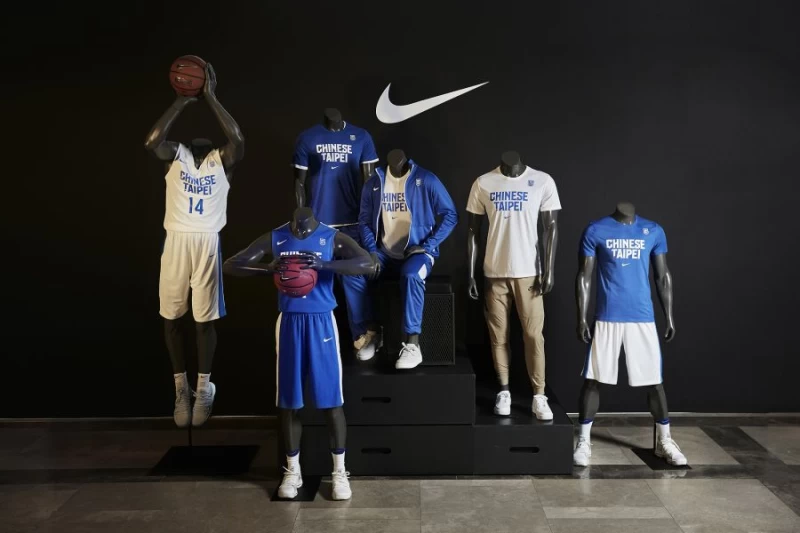 NIKE和籃協共同發表中華台北新隊徽。NIKE提供