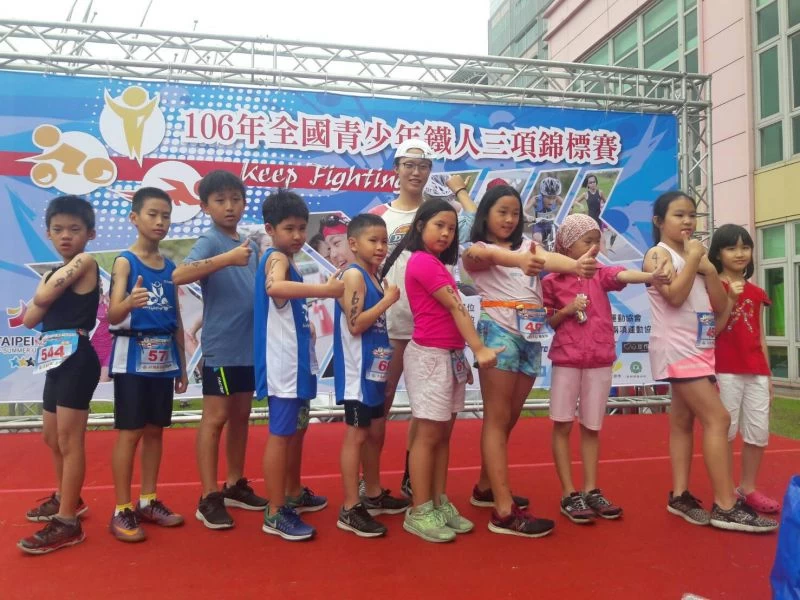 地主天母越河本味。中華民國鐵人三項運動協會提供