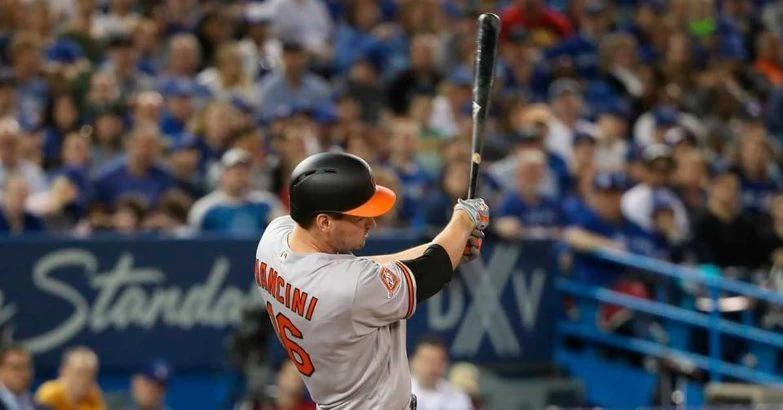 曼齊尼(Trey Mancini)9局上場代打,成為史上第2位敲追平分和再見全壘打的選手。圖/資料照片