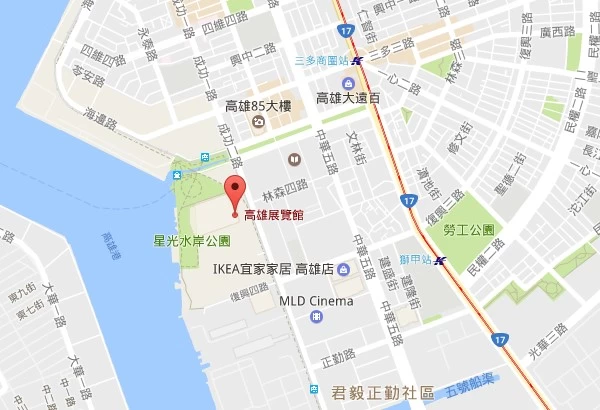 地點：高雄展覽館（高雄市前鎮區成功二路 39 號）