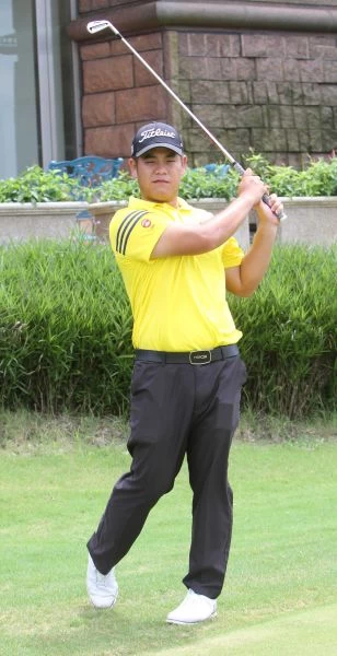 新加坡選手劉瑋峻今天也有73桿的好表現。圖/大會提供