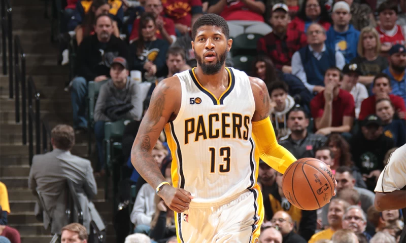 NBA克利夫蘭騎士隊爭冠失利後積極補強,目前傳出為爭取喬治(Paul George),可能送出洛夫(Kevin Love)。圖/翻攝自溜馬隊推特