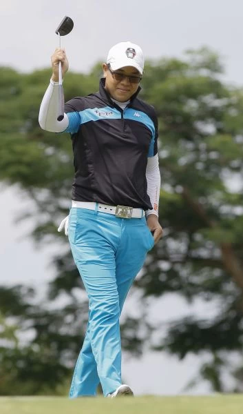 王士瑞同樣打出70桿(-2),暫時並列第三。圖/大會提供(葉勇宏攝)