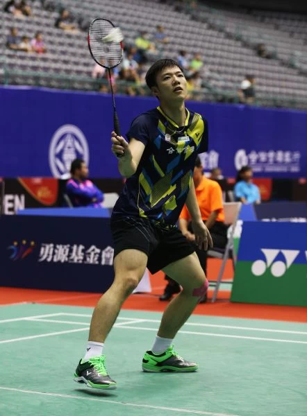 雖前、後場有些小狀況，我國男單王子維依舊挺進16強／李天助攝