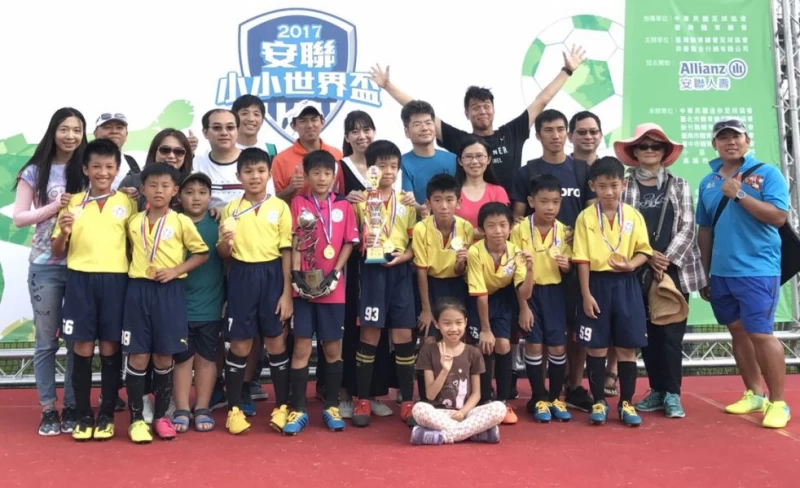 U10奪冠球隊「新竹足校風很大」。圖/大會提供