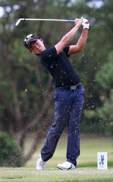 李玠柏首輪以66桿(-6)並列第二。圖/大會提供