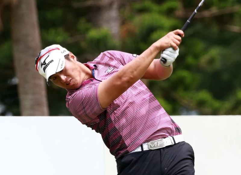 第一回合高藤65桿(-7)單獨領先。圖/大會提供