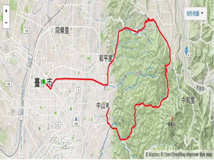 42公里環法體驗組路線圖。騰風國際整合行銷／提供。