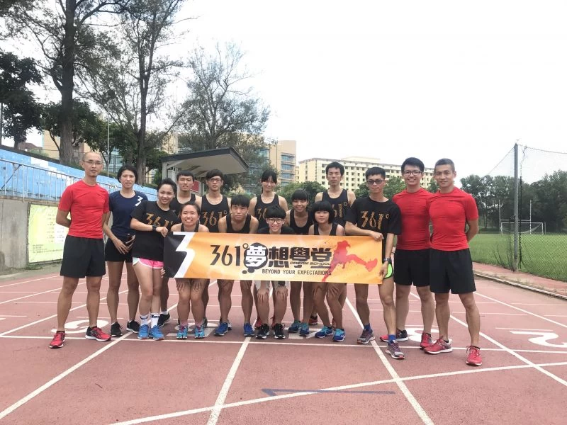 今年度贊助的學生選手們也正在投入專業訓練,目標在10月15日臺灣馬拉松突破個人最佳成績。圖/361°提供