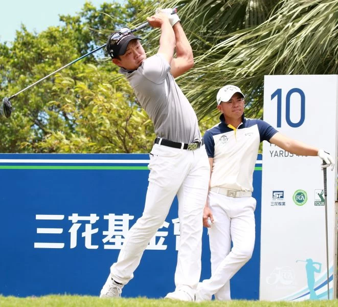 第三回合李玠柏(-16)暫列第二。圖/大會提供