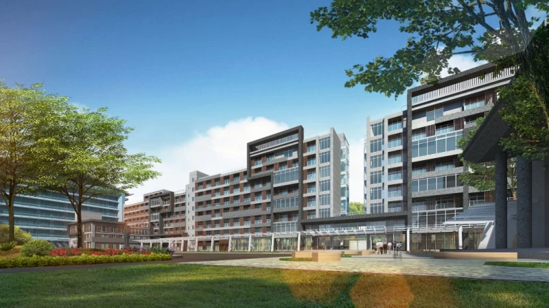 國訓宿舍新建工程模擬圖。圖/國訓提供