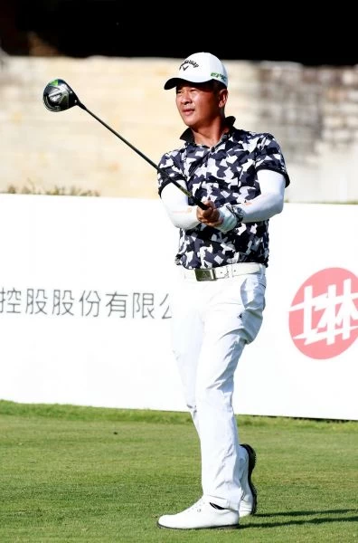 第一回合林文堂同樣以67桿(-5)和弟弟林文科並列領先。圖/大會提供