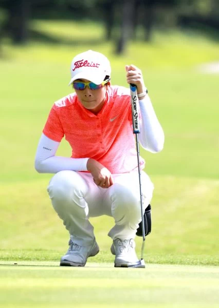 黃珮雯打出70桿(-2)並列第二。圖/大會提供
