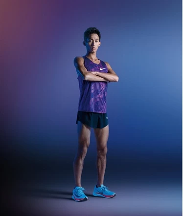 男子半程馬拉松周庭印。NIKE提供