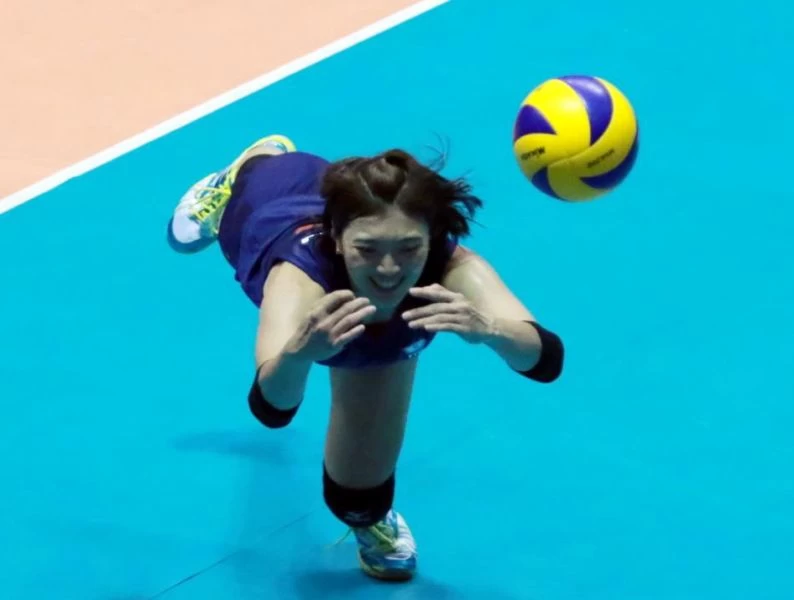 李姿瑩拼勁十足。圖／AVC。