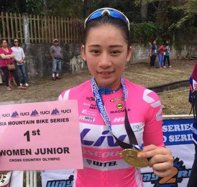 宜蘭女子車隊葉羽霜奪金。MAGURA（瑪古拉）提供