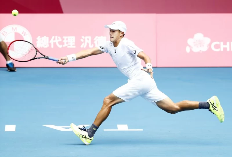 莊吉生首度披上台灣戰袍參加世大運。台北世大運組委會提供
