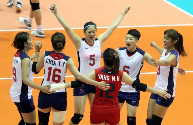中華女排隊28日將和烏克蘭爭銅牌。林嘉欣／攝影。