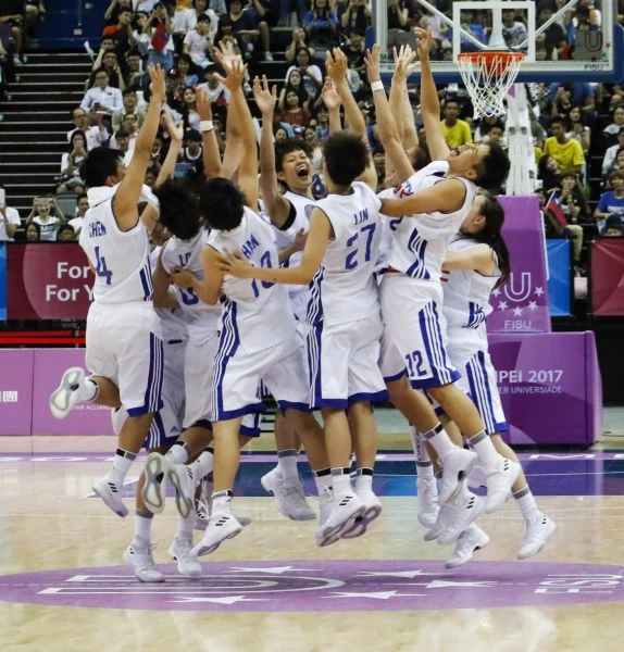 世大運女籃奪銅。 李天助攝