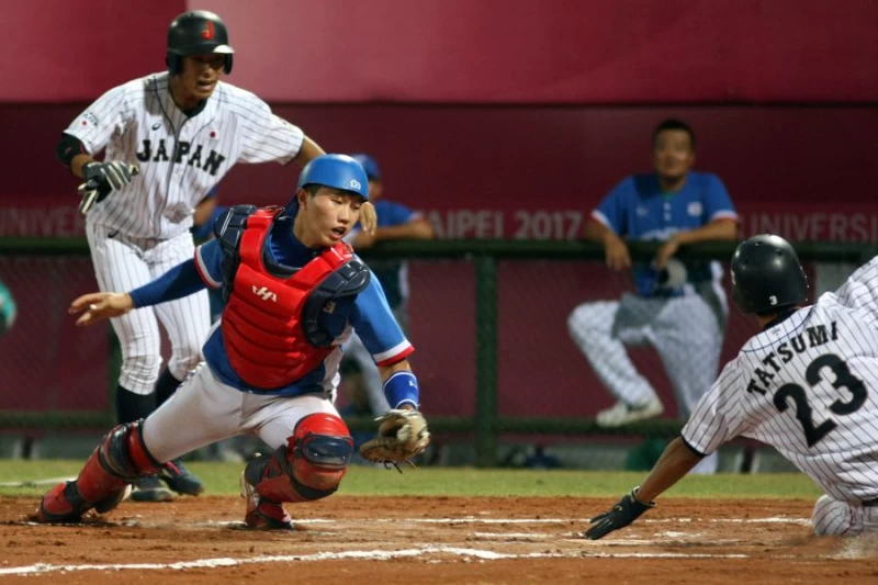 日本四強戰以4:0完封韓國,朝衛冕金牌之路挺進。圖/2017世大運組委會提供