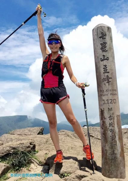 晶晶熱愛戶外活動。郭婉婷提供