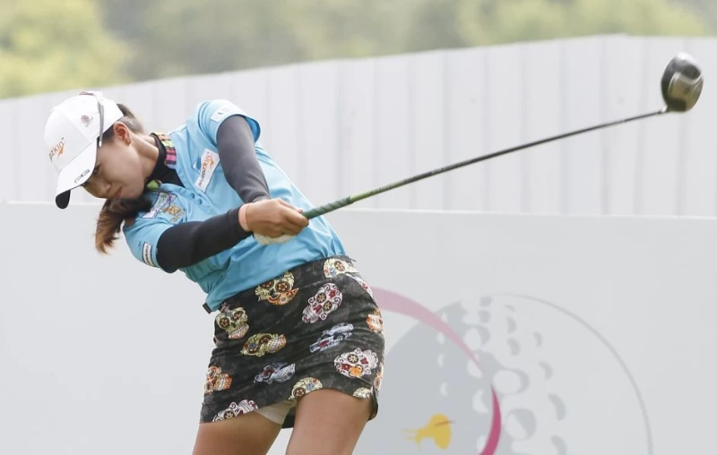泰國選手薩萊朋首輪打出70桿(-2),目前暫居第二。圖/大會提供
