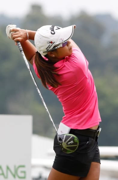 泰國選手皮婭斯妲兩回合143桿(-1)，暫時並列第三。圖/大會提供