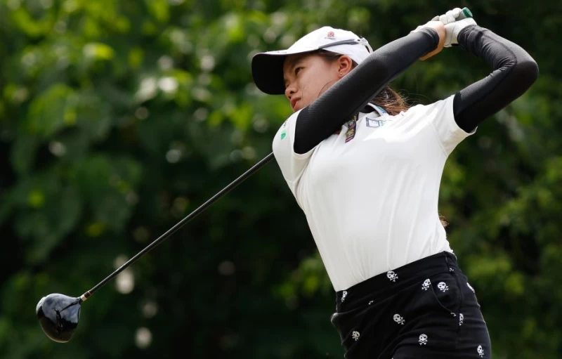 泰國選手薩萊朋兩回合140桿(-4)，暫居領先。圖/大會提供