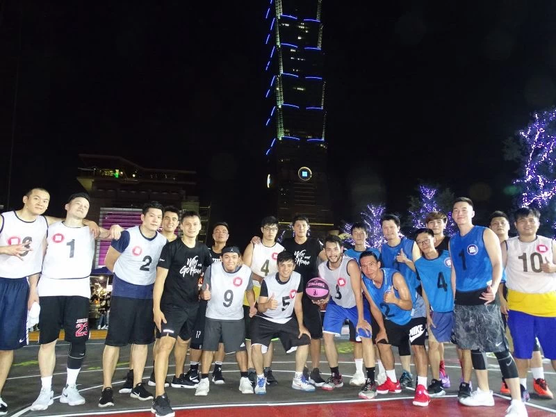 勝道之夜籃球3X3城市爭霸賽暖身開跑。圖/主辦單位提供