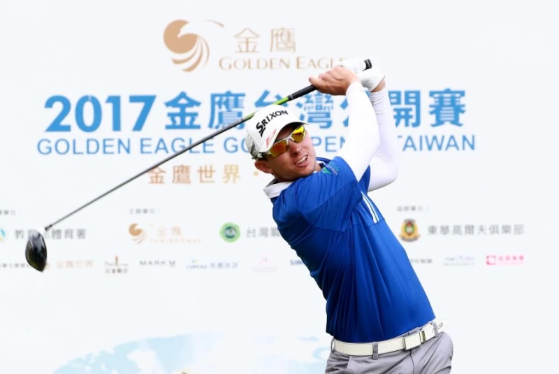 第三回合打完美國卡特林(-17)暫列第一。圖/大會提供(鍾豐榮攝影)