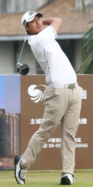 第三回合高藤打出今日最低桿64桿。圖/大會提供(鍾豐榮攝影)