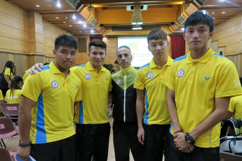 中華五人制國家新老陣容整齊。中華民國足球協會提供