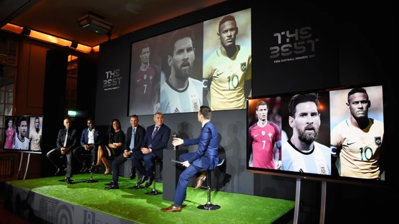 FIFA公佈2017年度世界足球先生3名候選人。(摘自FIFA官網)