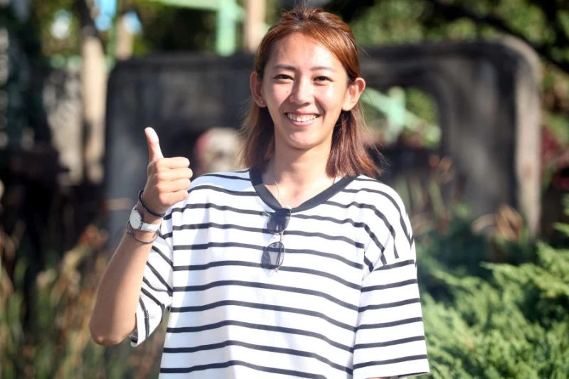 缺席台北世大運，王欣婷有憾但已慢慢釋懷。林嘉欣／攝影。