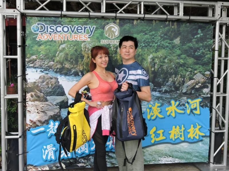 紅樹林淨化活動獲不少成員迴響。官方提供