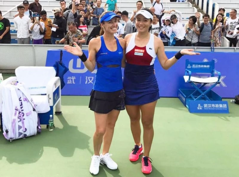 詹詠然/辛吉絲今年還保持決賽全勝戰績。摘自詹詠然臉書