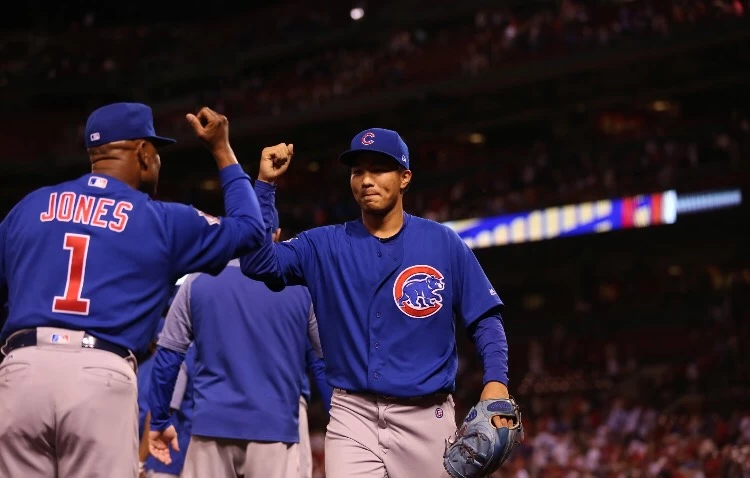 台灣投手同日在MLB奪勝, 小熊官方推特