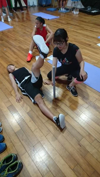 中華U16亞青女籃隊在南市永仁高中報到開訓。